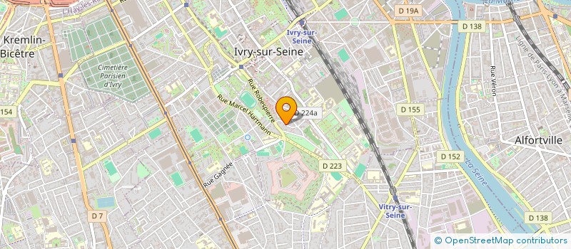 localisation de l'entreprise 919 726 851 à IVRY-SUR-SEINE
