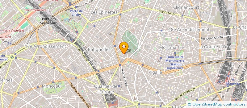 localisation de l'entreprise 919 732 792  à CLICHY