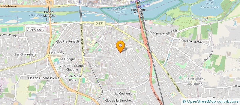 localisation de l'entreprise 919 741 744   SAINT-JEAN-LE-BLANC