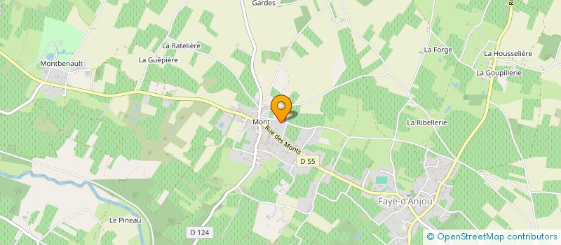 localisation de l'entreprise 919 748 129   BELLEVIGNE-EN-LAYON