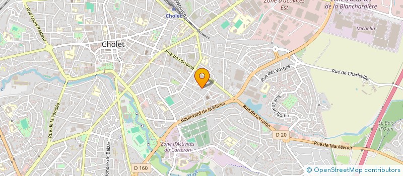 localisation de l'entreprise 919 751 388  à CHOLET