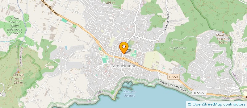 localisation de l'entreprise 919 756 098 à CARQUEIRANNE