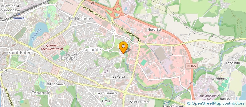 localisation de l'entreprise 919 757 799  à VANNES
