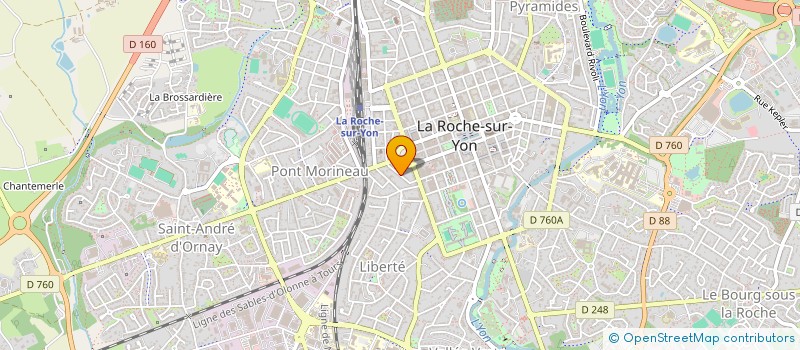 localisation de l'entreprise 919 759 308 à LA ROCHE-SUR-YON