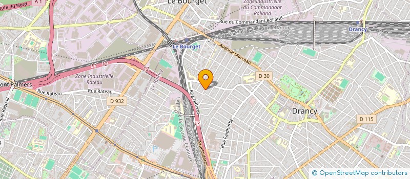 localisation de l'entreprise 919 759 654 à DRANCY