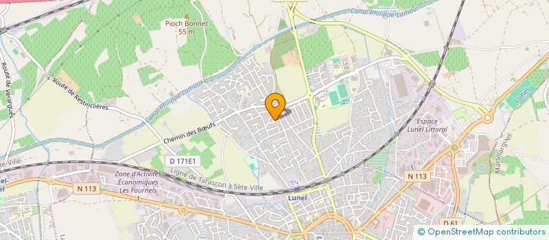 localisation de l'entreprise 919 767 277   LUNEL