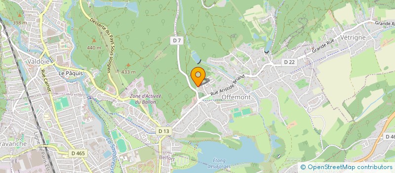 localisation de l'entreprise 919 770 875   BELFORT