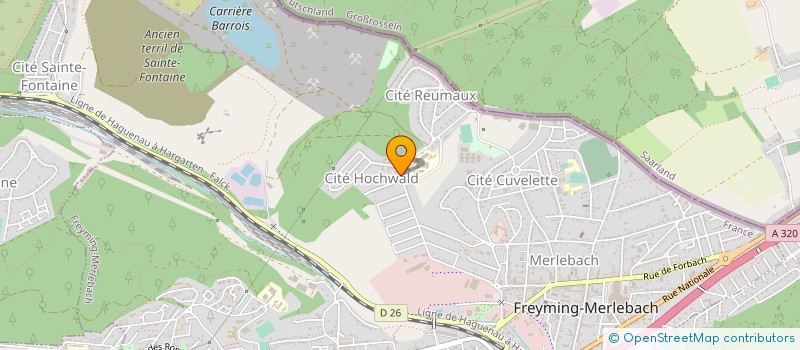 localisation de l'entreprise 919 778 506   SAINT-MATHIEU-DE-TREVIERS