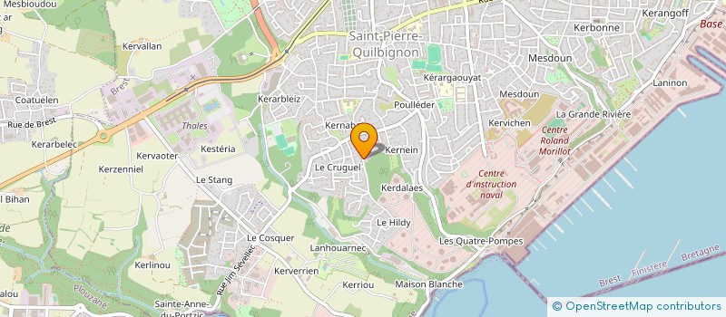 localisation de l'entreprise 919 800 722  à BREST