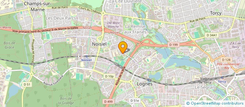 localisation de l'entreprise 919 802 322   NOISIEL