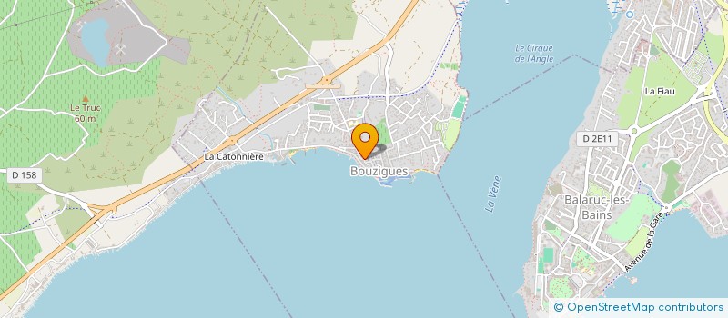 localisation de l'entreprise 919 813 410   BOUZIGUES