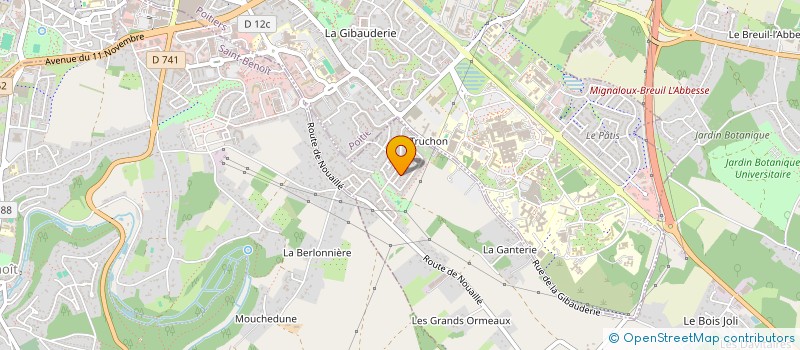 localisation de l'entreprise 919 814 996 à SAINT-BENOIT