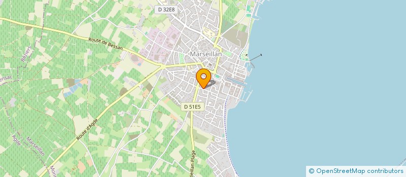 localisation de l'entreprise 919 815 027 à MARSEILLAN