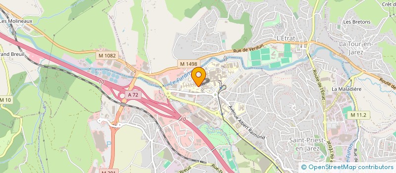 localisation de l'entreprise 919 817 890   ROANNE