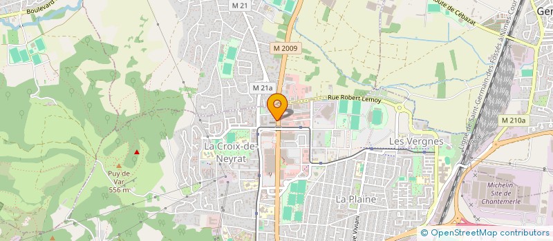 localisation de l'entreprise 919 818 724   CLERMONT-FERRAND