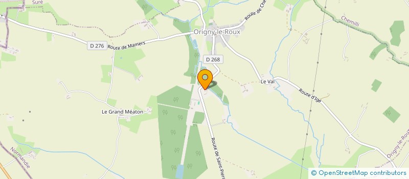localisation de l'entreprise 919 823 245 à ORIGNY-LE-ROUX