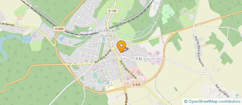 localisation de l'entreprise 919 823 898   VERNEUIL D'AVRE ET D'ITON