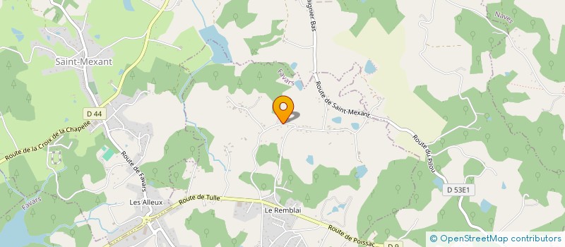 localisation de l'entreprise 919 824 854   FAVARS