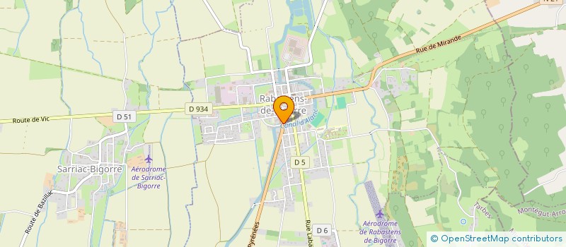 localisation de l'entreprise 919 831 842   RODEZ