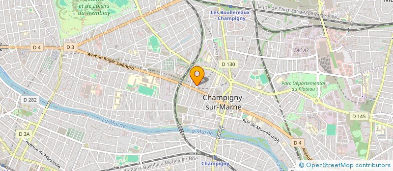 localisation de l'entreprise 919 831 966   CHAMPIGNY-SUR-MARNE