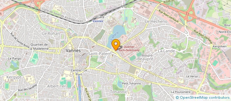 localisation de l'entreprise 919 854 844  à VANNES