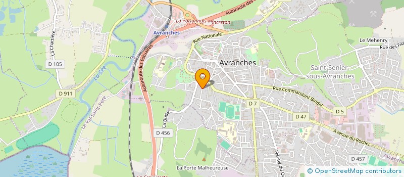 localisation de l'entreprise 919 869 198   AVRANCHES