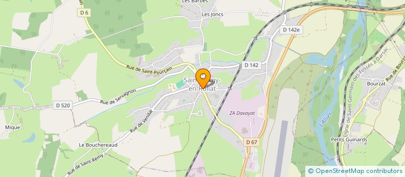 localisation de l'entreprise 919 871 806   VICHY