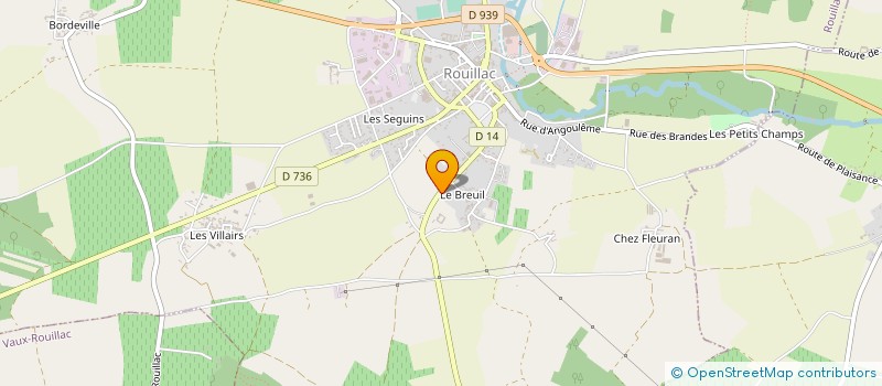 localisation de l'entreprise 919 872 606 à ROUILLAC