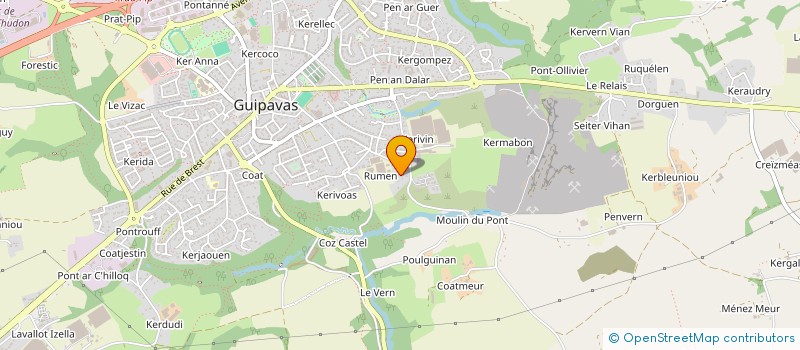 localisation de l'entreprise 919 873 257  à BREST