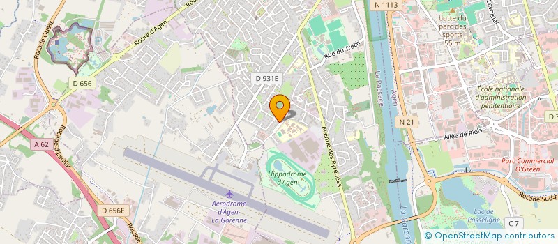 localisation de l'entreprise 919 874 057   LE PASSAGE