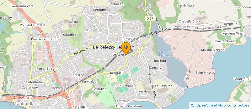 localisation de l'entreprise 919 875 104   LE RELECQ-KERHUON