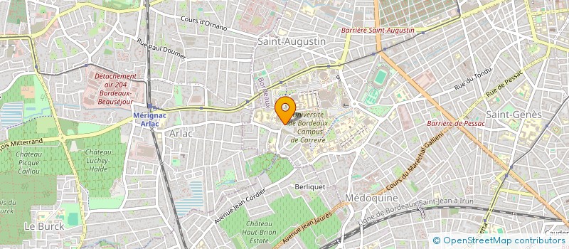 localisation de l'entreprise 919 875 575   BORDEAUX