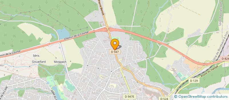 localisation de l'entreprise 919 877 837   BORDEAUX