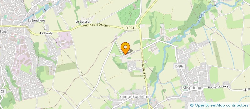 localisation de l'entreprise 919 880 823   LYON