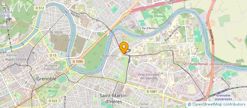 localisation de l'entreprise 919 882 233 à LA TRONCHE