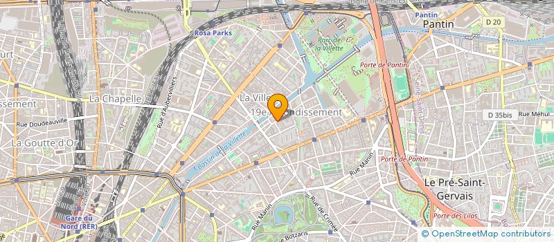 localisation de l'entreprise 919 882 522   PARIS