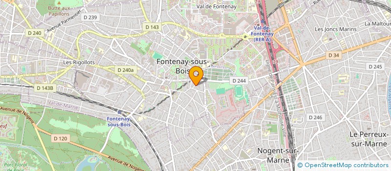 localisation de l'entreprise 919 883 702   PARIS