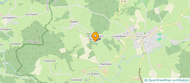 localisation de l'entreprise 919 887 638   MARLHES