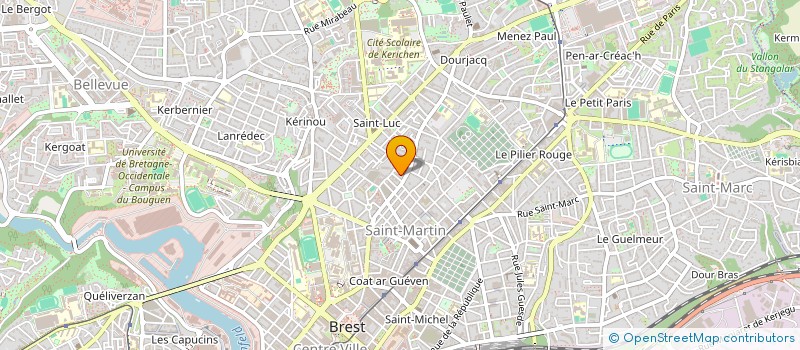 localisation de l'entreprise 919 887 869  à BREST