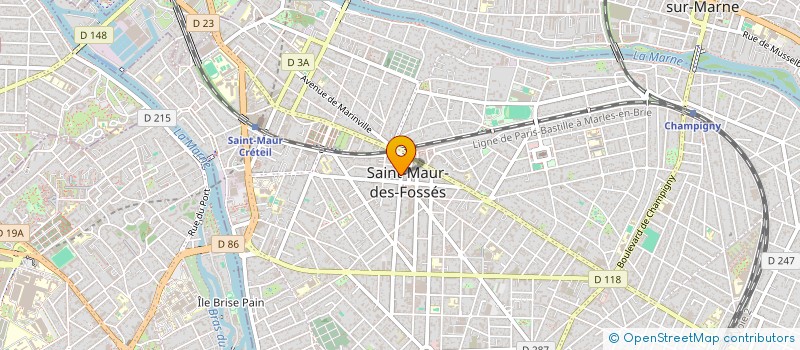 localisation de l'entreprise 919 890 145  à SAINT-MAUR-DES-FOSSES