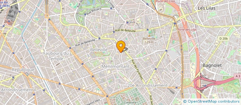 localisation de l'entreprise 919 890 186   PARIS