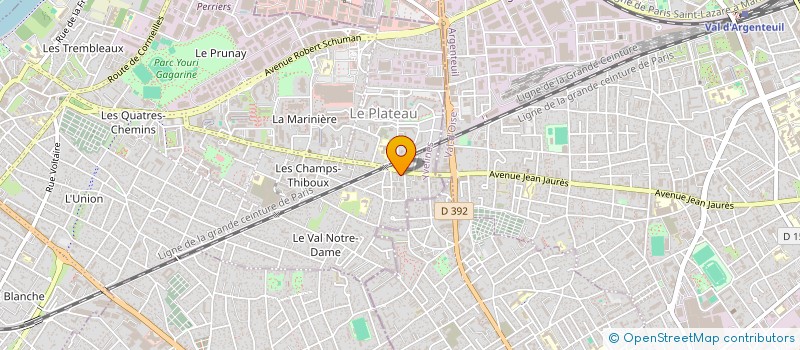 localisation de l'entreprise 919 912 741   SARTROUVILLE