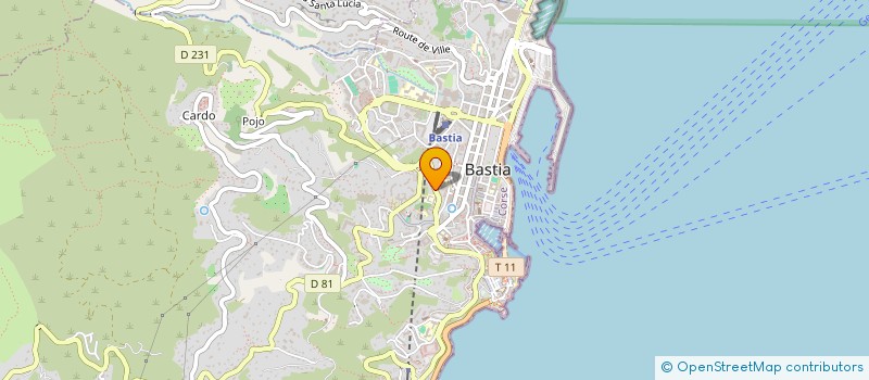 localisation de l'entreprise 919 918 037 à BASTIA