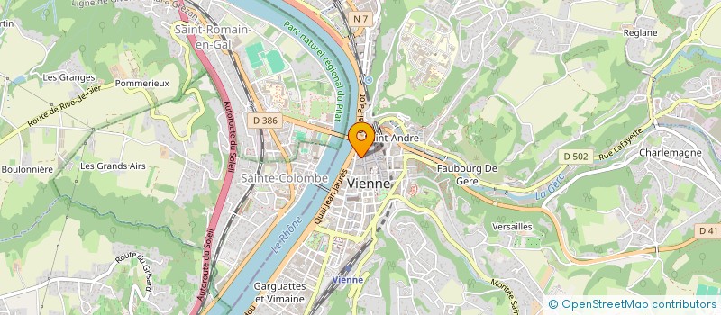localisation de l'entreprise 919 920 298  à VIENNE