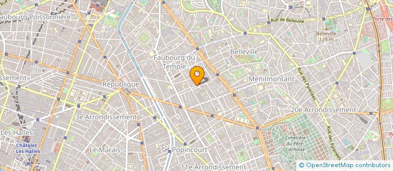 localisation de l'entreprise 919 922 625   PARIS