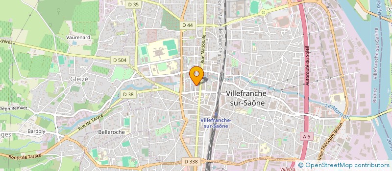 localisation de l'entreprise 919 926 048 à VILLEFRANCHE-SUR-SAONE