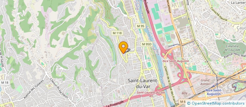localisation de l'entreprise 919 934 836 à SAINT-LAURENT-DU-VAR