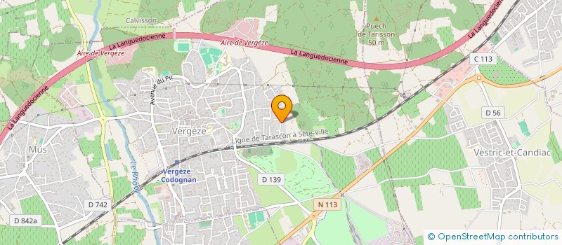 localisation de l'entreprise 919 940 346 à VERGEZE