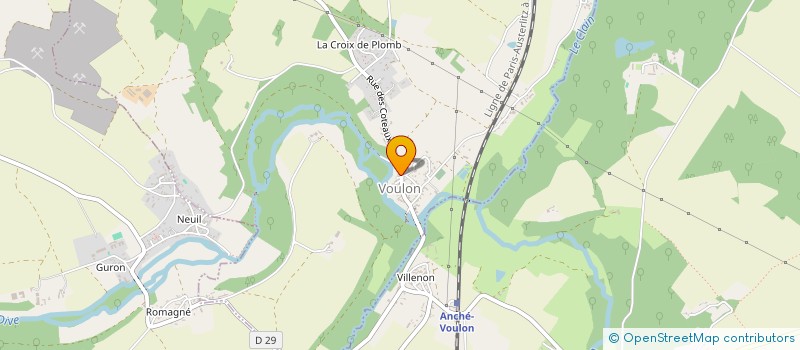 localisation de l'entreprise 919 944 694   VOULON