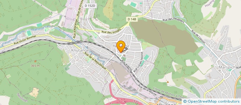 localisation de l'entreprise 919 945 709   NILVANGE